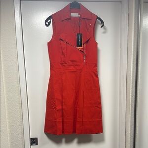 Red Sleeveless Dress